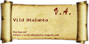 Vild Atalanta névjegykártya
